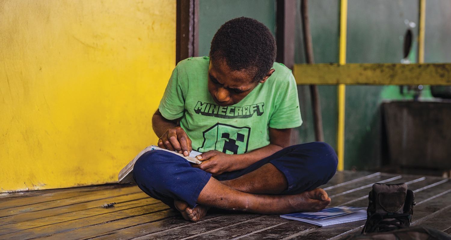Patrick needs sight-saving cataract surgery in the Highlands of Papua New Guinea.