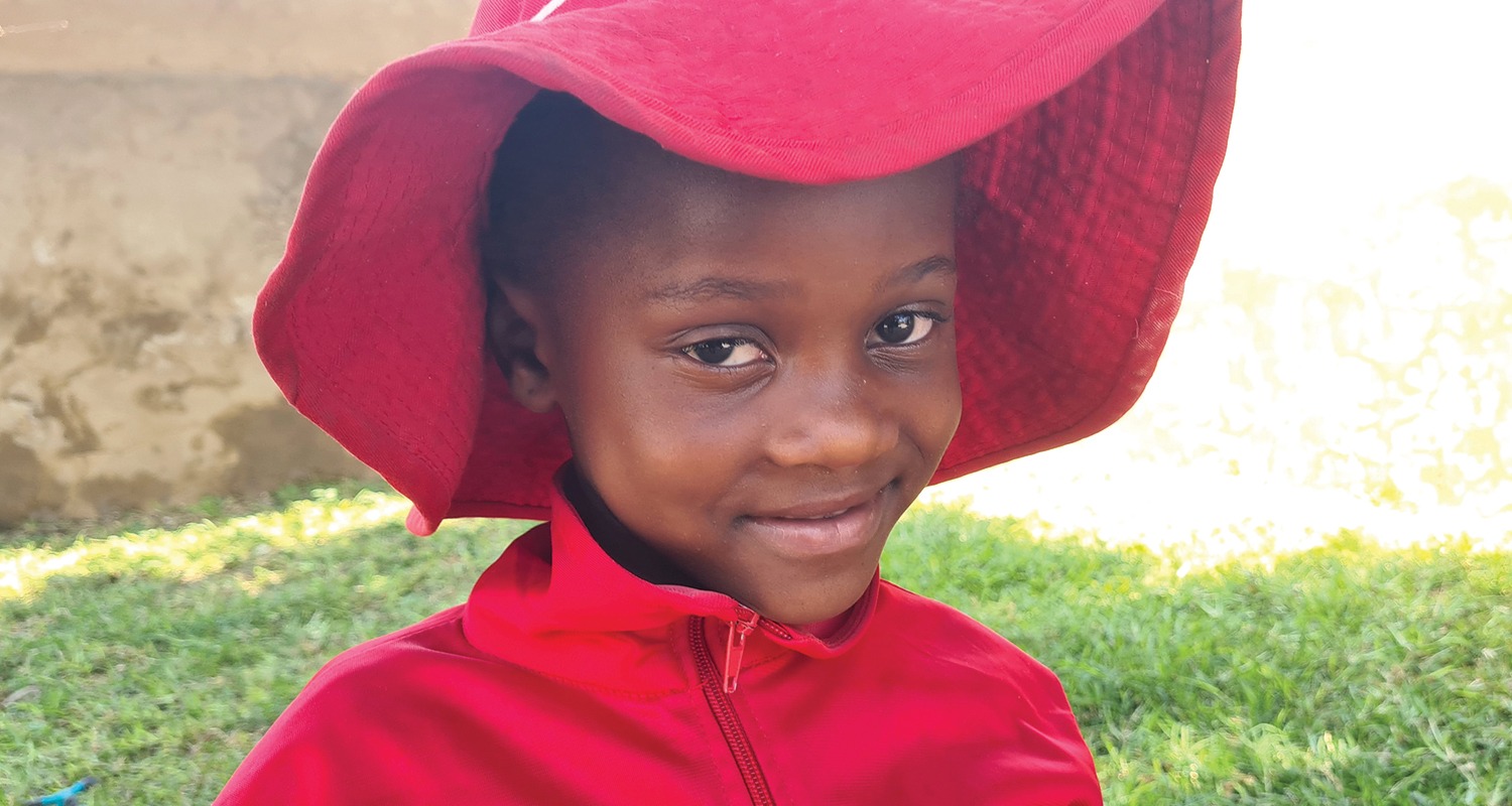 Camille in Zimbabwe needed sight-saving cataract surgery.