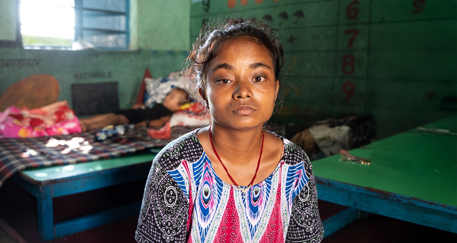 Bhawana knows just how close she came to losing her life in the Nepal floods.