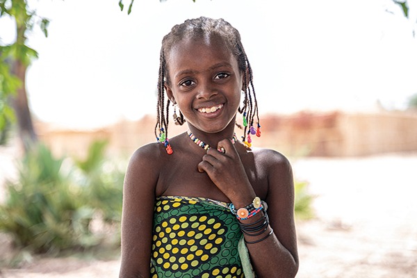 Fatima is protected from Neglected Tropical Diseases in Nigeria
